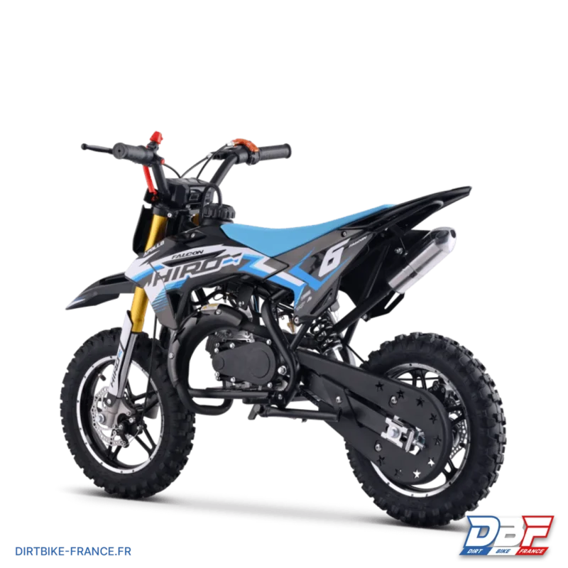 Pocket bike enfant hiro falcon 49cc Bleu, Dirt Bike France - Photo N°4