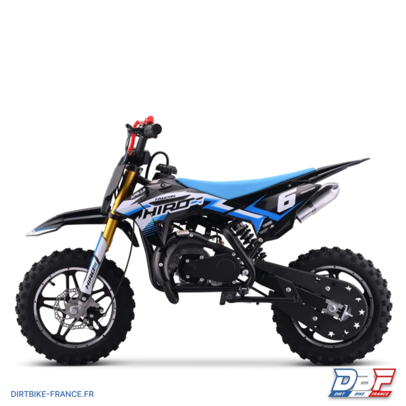 Pocket bike enfant hiro falcon 49cc Bleu, Dirt Bike France - Photo N°5