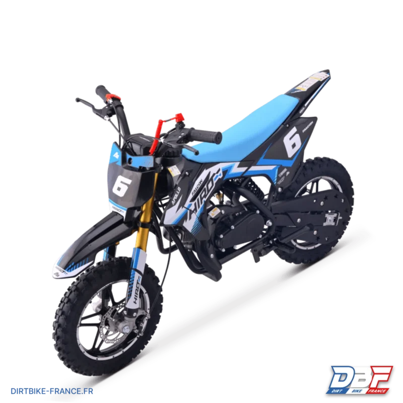 Pocket bike enfant hiro falcon 49cc Bleu, Dirt Bike France - Photo N°6