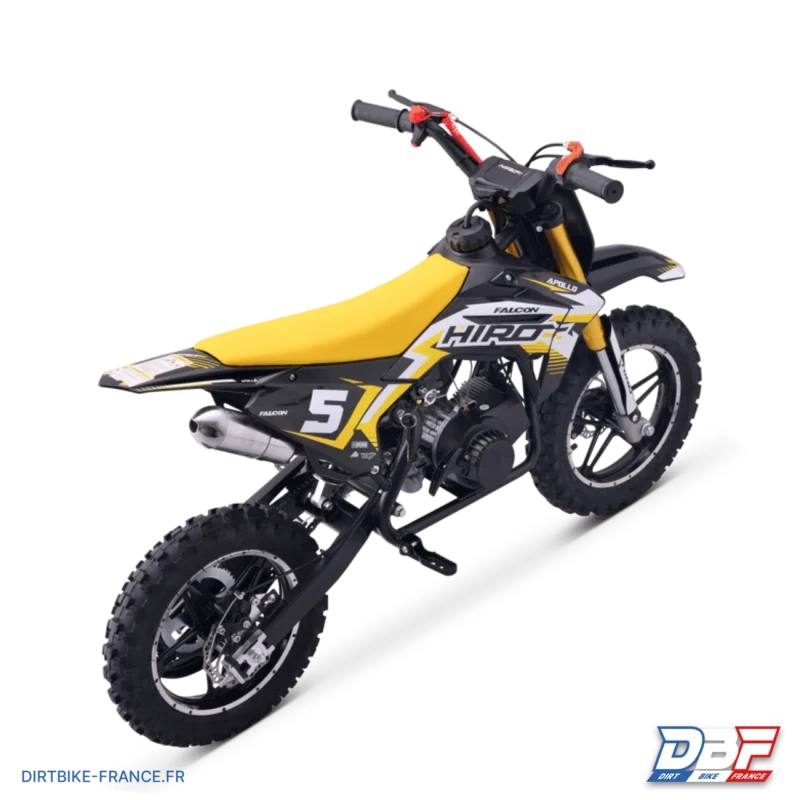 Pocket bike enfant hiro falcon 49cc Jaune, Dirt Bike France - Photo N°2