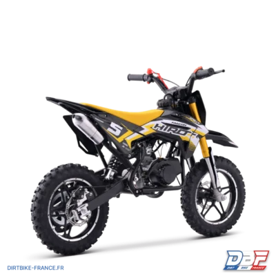 Pocket bike enfant hiro falcon 49cc Jaune, photo 3 sur Dirt Bike France