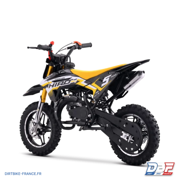 Pocket bike enfant hiro falcon 49cc Jaune, photo 4 sur Dirt Bike France