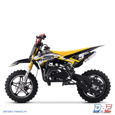 Pocket bike enfant hiro falcon 49cc Jaune, photo 5 sur Dirt Bike France