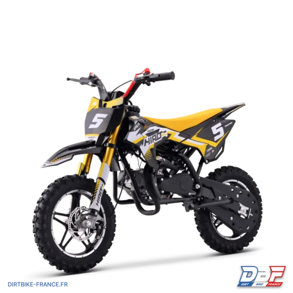 Pocket bike enfant hiro falcon 49cc Jaune, photo 7 sur Dirt Bike France