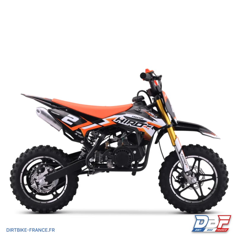 Pocket bike enfant hiro falcon 49cc Orange, Dirt Bike France - Photo N°1