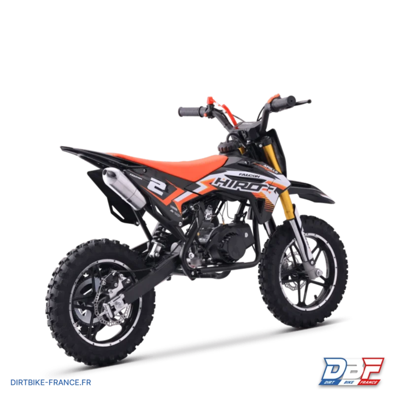Pocket bike enfant hiro falcon 49cc Orange, Dirt Bike France - Photo N°3