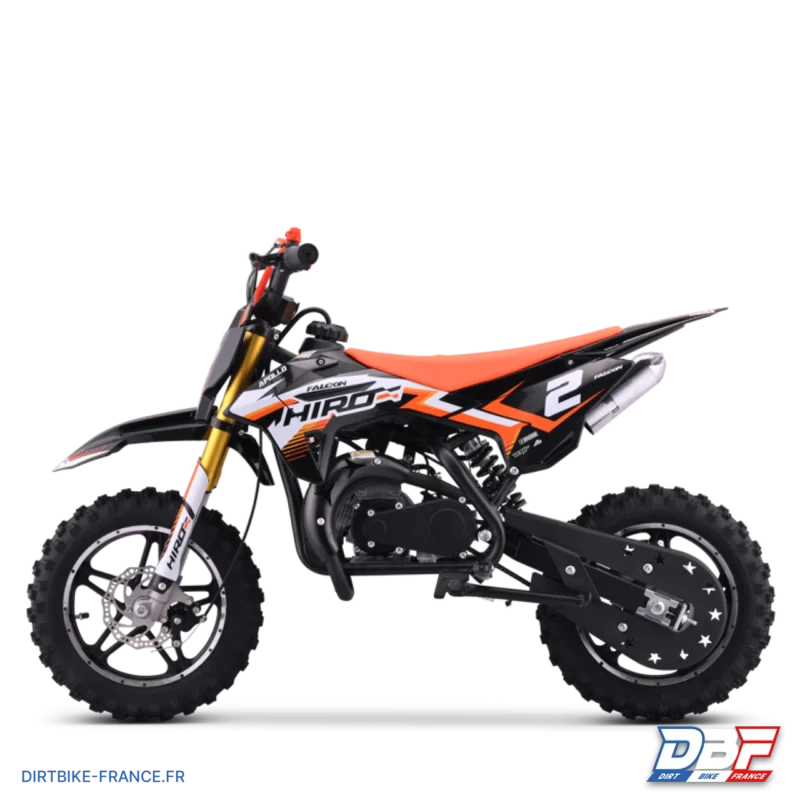 Pocket bike enfant hiro falcon 49cc Orange, Dirt Bike France - Photo N°5