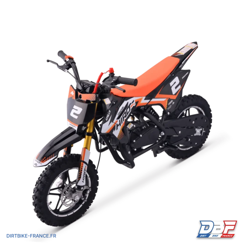 Pocket bike enfant hiro falcon 49cc Orange, Dirt Bike France - Photo N°7