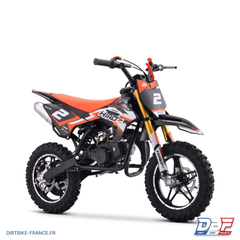 Pocket bike enfant hiro falcon 49cc Orange, Dirt Bike France - Photo N°8