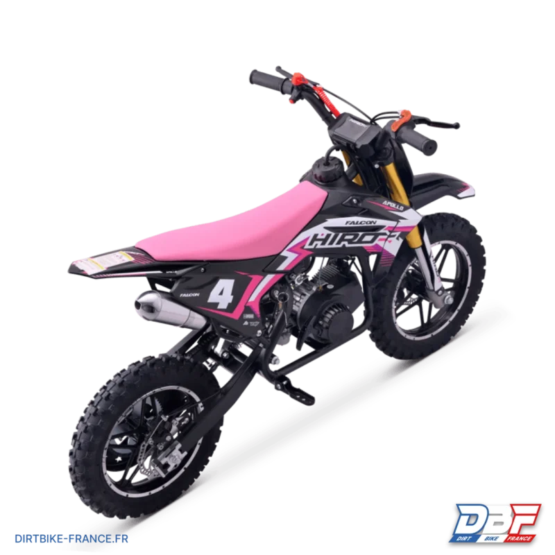 Pocket bike enfant hiro falcon 49cc Rose, Dirt Bike France - Photo N°2