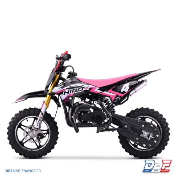 Pocket bike enfant hiro falcon 49cc Rose, photo 5 sur Dirt Bike France
