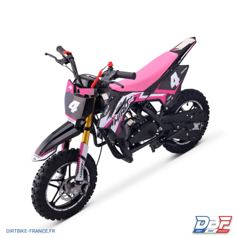 Pocket bike enfant hiro falcon 49cc Rose, Dirt Bike France - Photo N°6