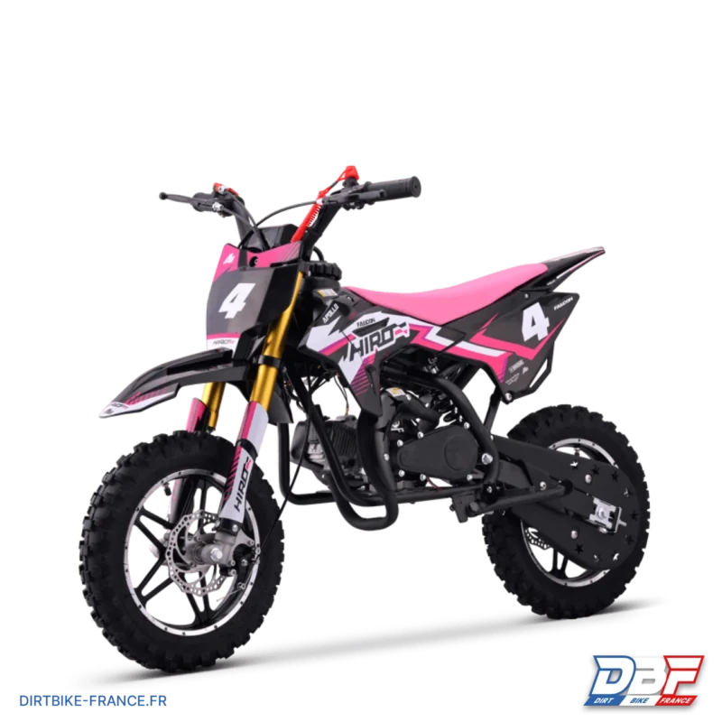 Pocket bike enfant hiro falcon 49cc Rose, Dirt Bike France - Photo N°7