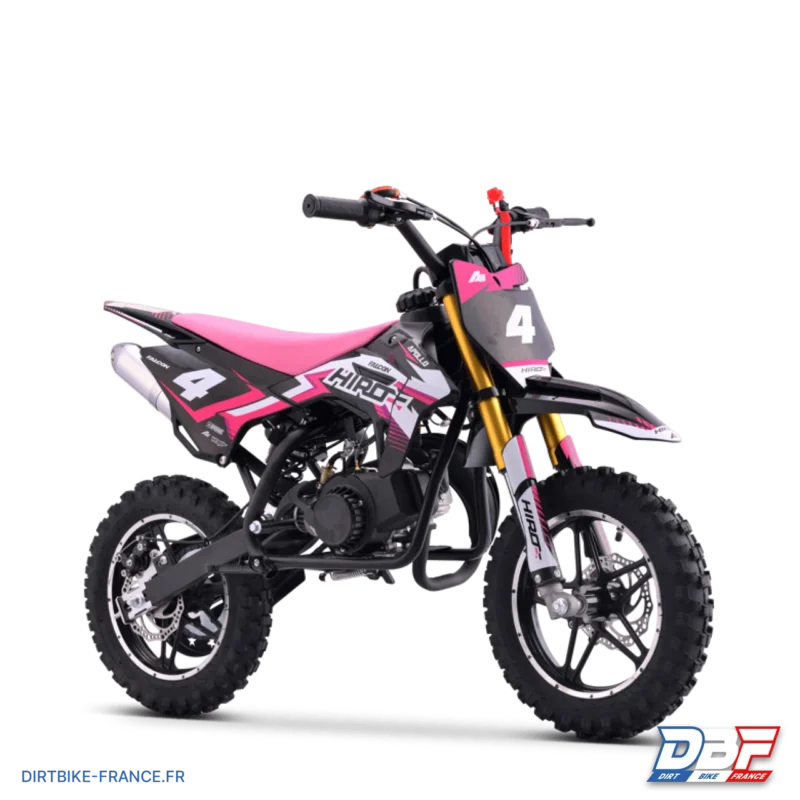 Pocket bike enfant hiro falcon 49cc Rose, Dirt Bike France - Photo N°8