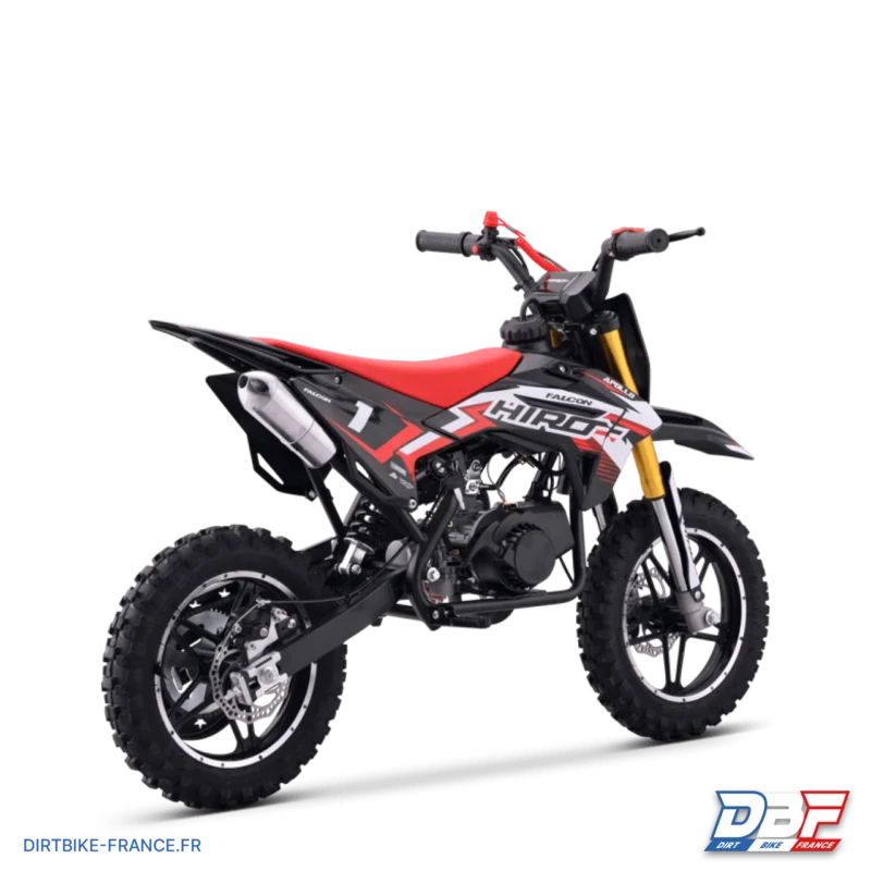 Pocket bike enfant hiro falcon 49cc Rouge, Dirt Bike France - Photo N°3