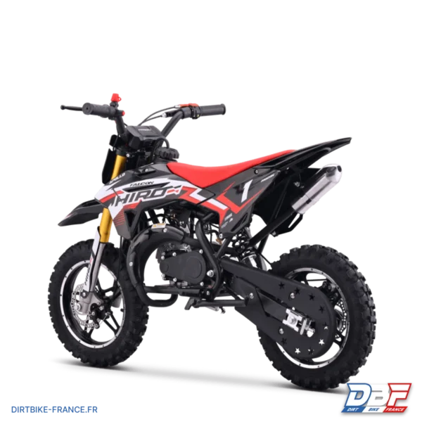 Pocket bike enfant hiro falcon 49cc Rouge, photo 4 sur Dirt Bike France