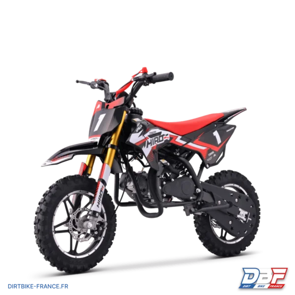 Pocket bike enfant hiro falcon 49cc Rouge, photo 7 sur Dirt Bike France