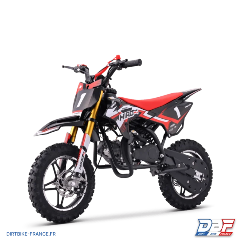 Pocket bike enfant hiro falcon 49cc Rouge, Dirt Bike France - Photo N°7