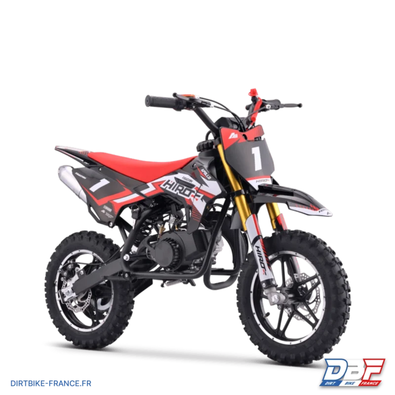 Pocket bike enfant hiro falcon 49cc Rouge, Dirt Bike France - Photo N°8