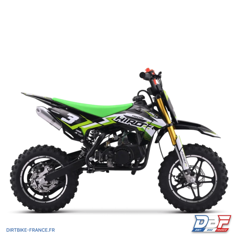 Pocket bike enfant hiro falcon 49cc Vert, Dirt Bike France - Photo N°1