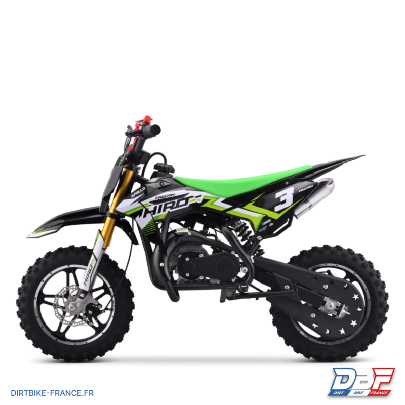 Pocket bike enfant hiro falcon 49cc Vert, Dirt Bike France - Photo N°5