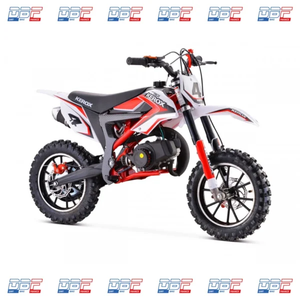 Pocket cross 50cc enfant KEROX Mico ROUGE Dirt Bike France