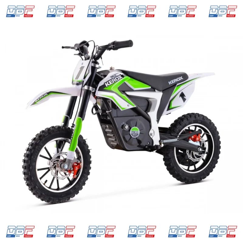 Pocket cross électrique 550W enfant KEROX E-Mico VERT, Dirt Bike France - Photo N°3