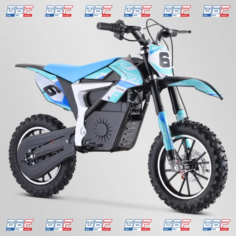 Pocket cross enfant apollo falcon 500w 2023 Bleu, Dirt Bike France - Photo N°1