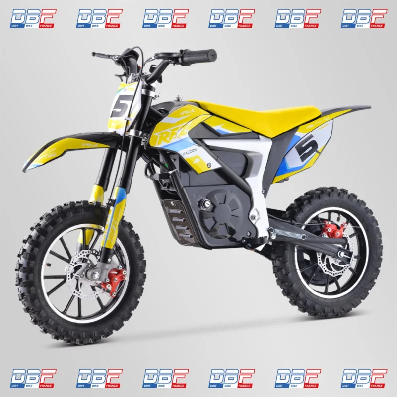 Pocket cross enfant apollo falcon 500w 2023 Jaune, Dirt Bike France - Photo N°3