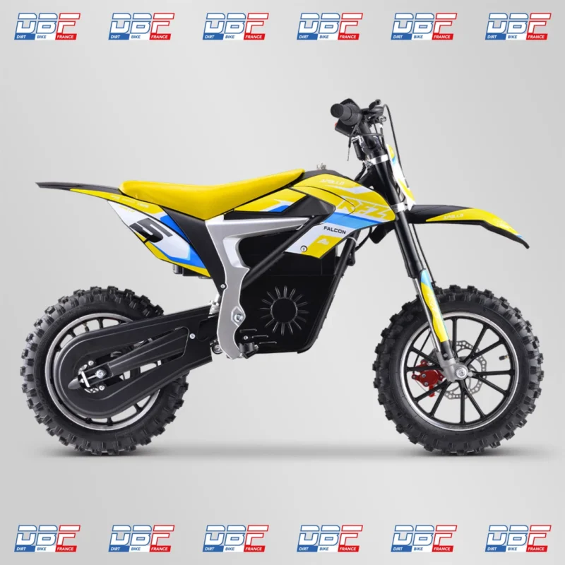 Pocket cross enfant apollo falcon 500w 2023 Jaune, Dirt Bike France - Photo N°5