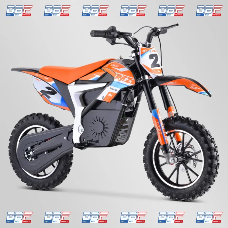 Pocket cross enfant apollo falcon 500w 2023 Orange, Dirt Bike France - Photo N°1