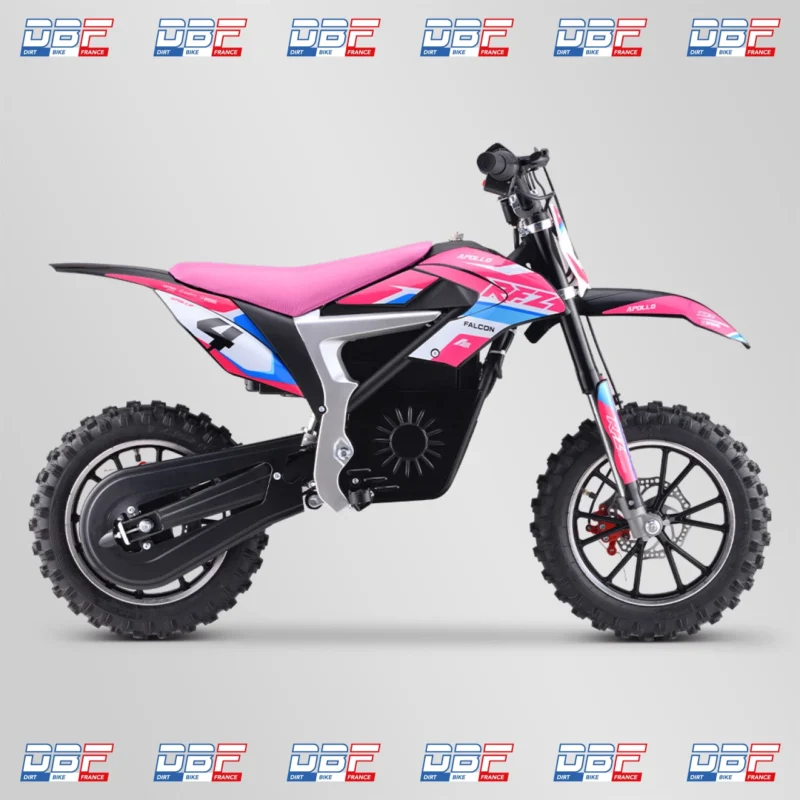 Pocket cross enfant apollo falcon 500w 2023 Rose, Dirt Bike France - Photo N°6