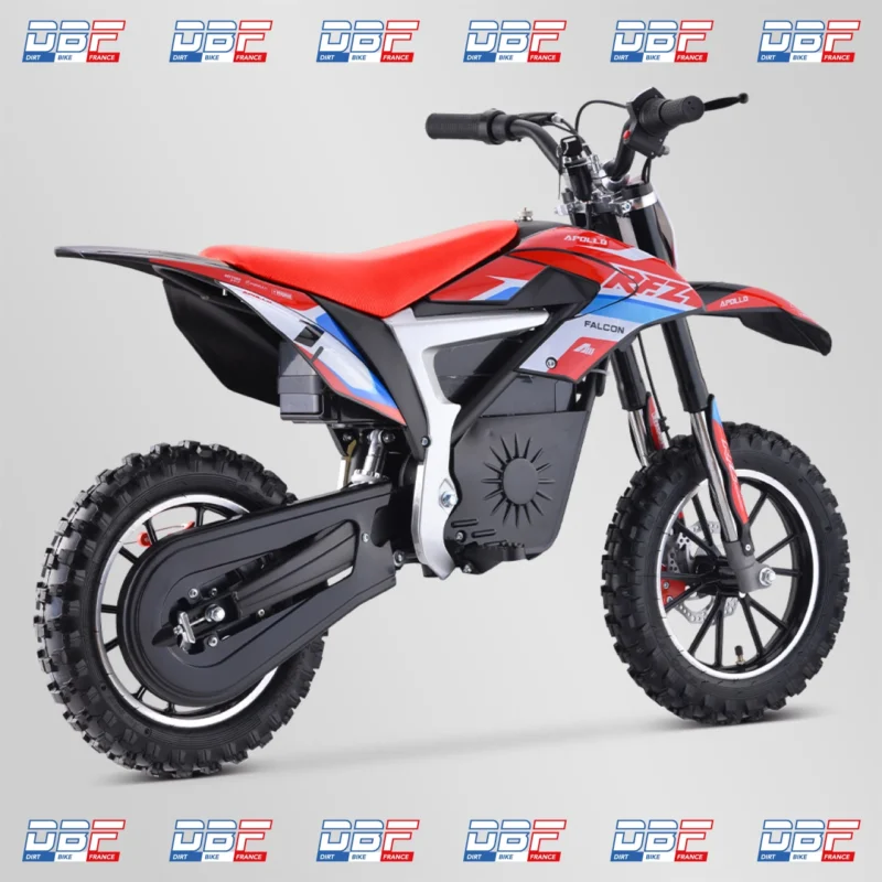 Pocket cross enfant apollo falcon 500w 2023 Rouge, Dirt Bike France - Photo N°3