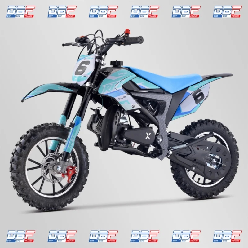 Pocket cross enfant apollo falcon 50cc 2023 Bleu, Dirt Bike France - Photo N°2