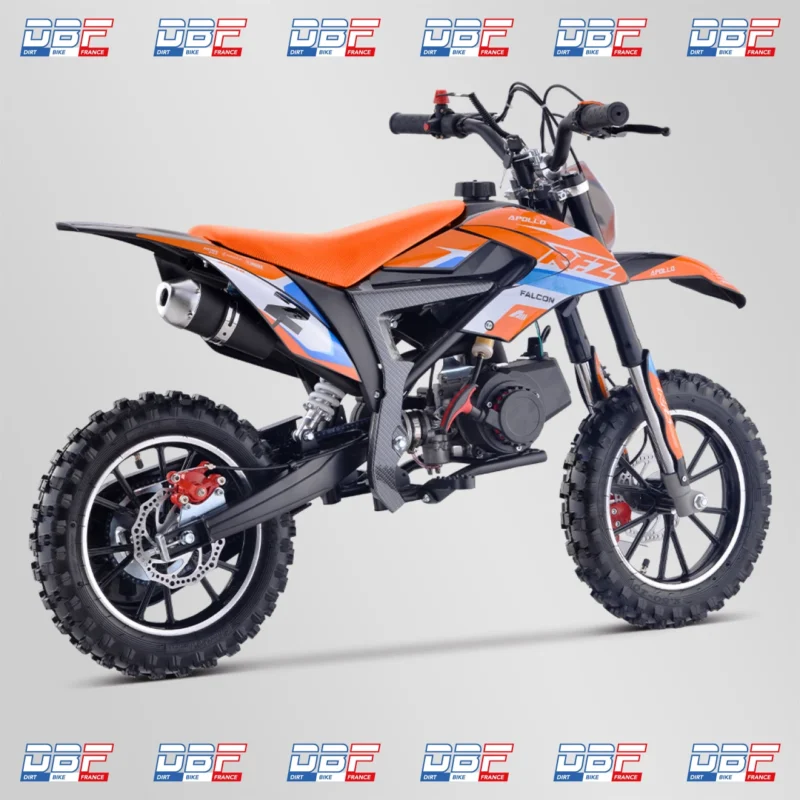 Pocket cross enfant apollo falcon 50cc 2023 Orange, Dirt Bike France - Photo N°4