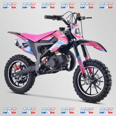 Pocket cross enfant apollo falcon 50cc 2023 Rose Dirt Bike France