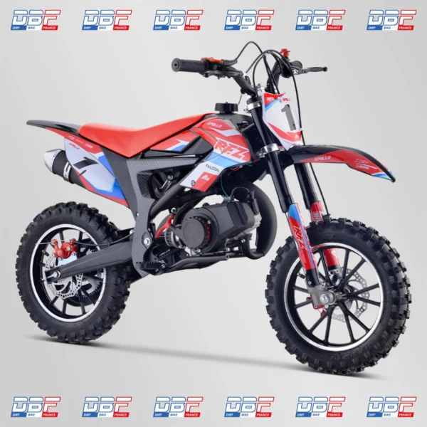 Pocket cross enfant apollo falcon 50cc 2023 Rouge Dirt Bike France