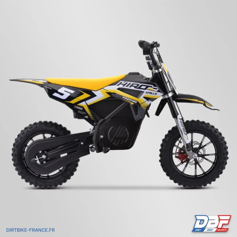 Pocket cross enfant électrique hiro falcon 550w 2024 Jaune, Dirt Bike France - Photo N°5