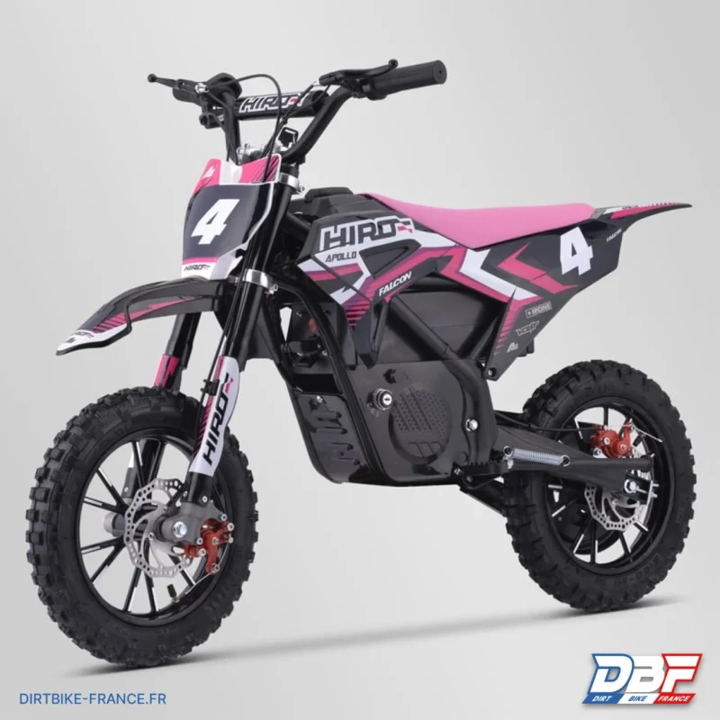 Pocket cross enfant électrique hiro falcon 550w 2024 Rose, Dirt Bike France - Photo N°2