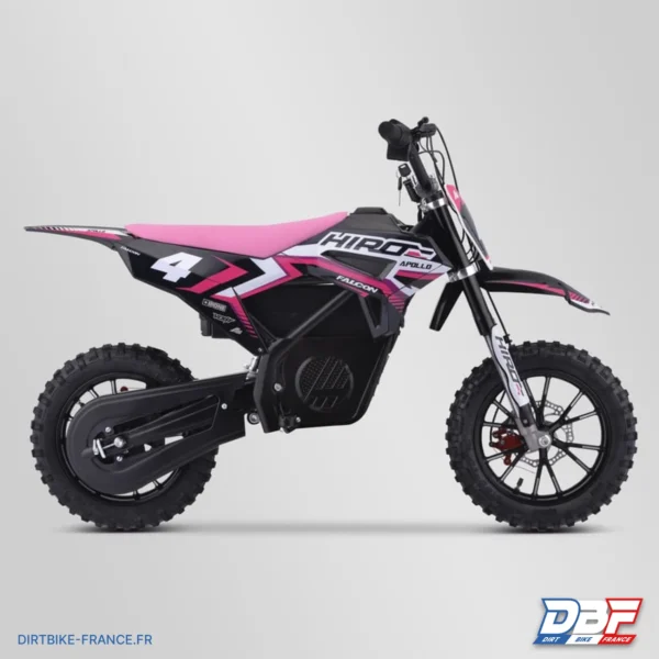 Pocket cross enfant électrique hiro falcon 550w 2024 Rose, photo 5 sur Dirt Bike France