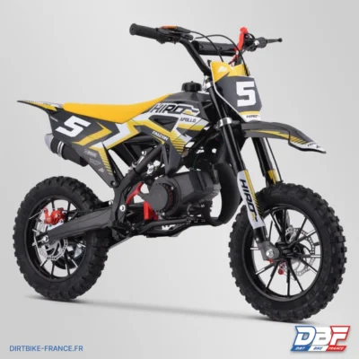 Pocket cross enfant hiro falcon 49cc 2024 Jaune, photo 1 sur Dirt Bike France