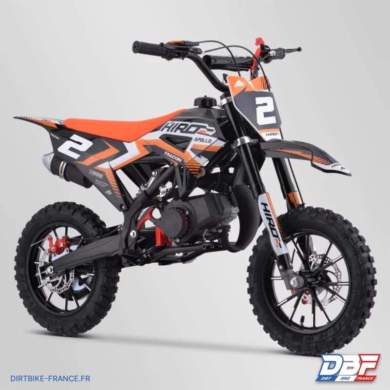 Pocket cross enfant hiro falcon 49cc 2024 Orange, Dirt Bike France - Photo N°1