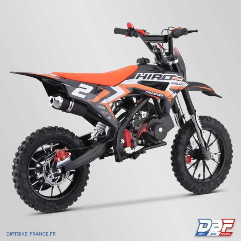 Pocket cross enfant hiro falcon 49cc 2024 Orange, Dirt Bike France - Photo N°3