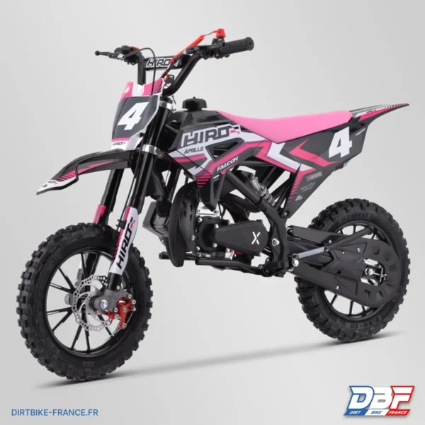 Pocket cross enfant hiro falcon 49cc 2024 Rose, photo 2 sur Dirt Bike France