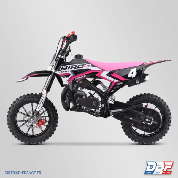 Pocket cross enfant hiro falcon 49cc 2024 Rose, photo 6 sur Dirt Bike France
