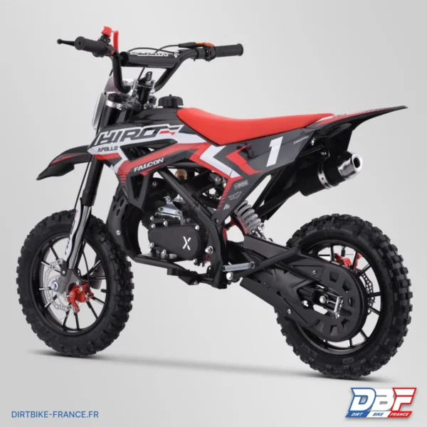 Pocket cross enfant hiro falcon 49cc 2024 Rouge, photo 4 sur Dirt Bike France