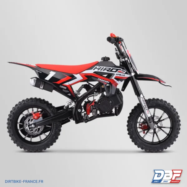 Pocket cross enfant hiro falcon 49cc 2024 Rouge, photo 5 sur Dirt Bike France