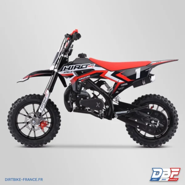 Pocket cross enfant hiro falcon 49cc 2024 Rouge, photo 6 sur Dirt Bike France