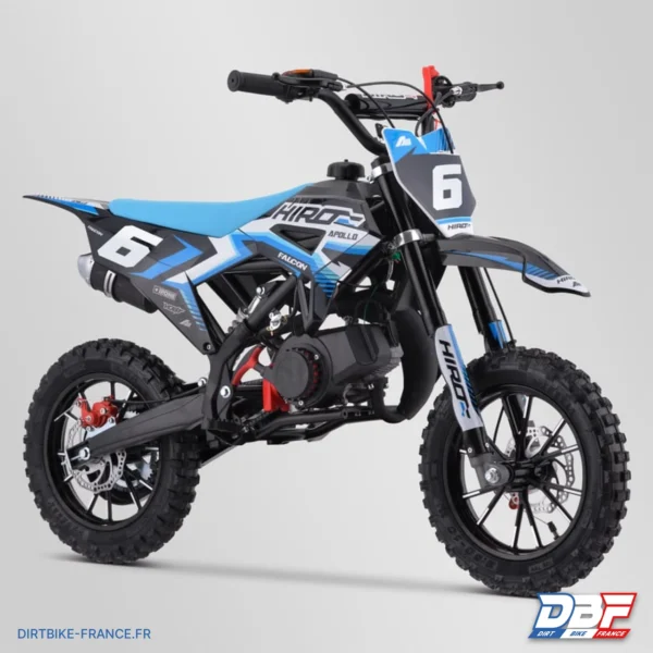 Pocket cross enfant hiro falcon 49cc Bleu, photo 1 sur Dirt Bike France