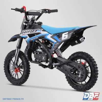 Pocket cross enfant hiro falcon 49cc Bleu, photo 4 sur Dirt Bike France